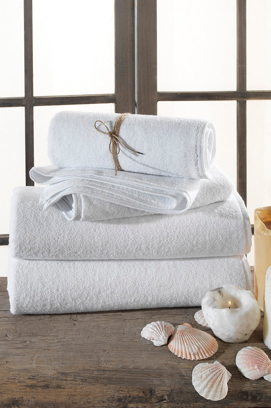 Hotel Towel Bath Turkish Cotton Towel 70*140 Cm - White