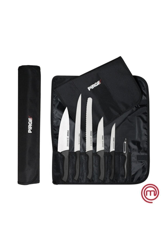 Ecco Chef Knife Set 6 Pieces with Bag 35194