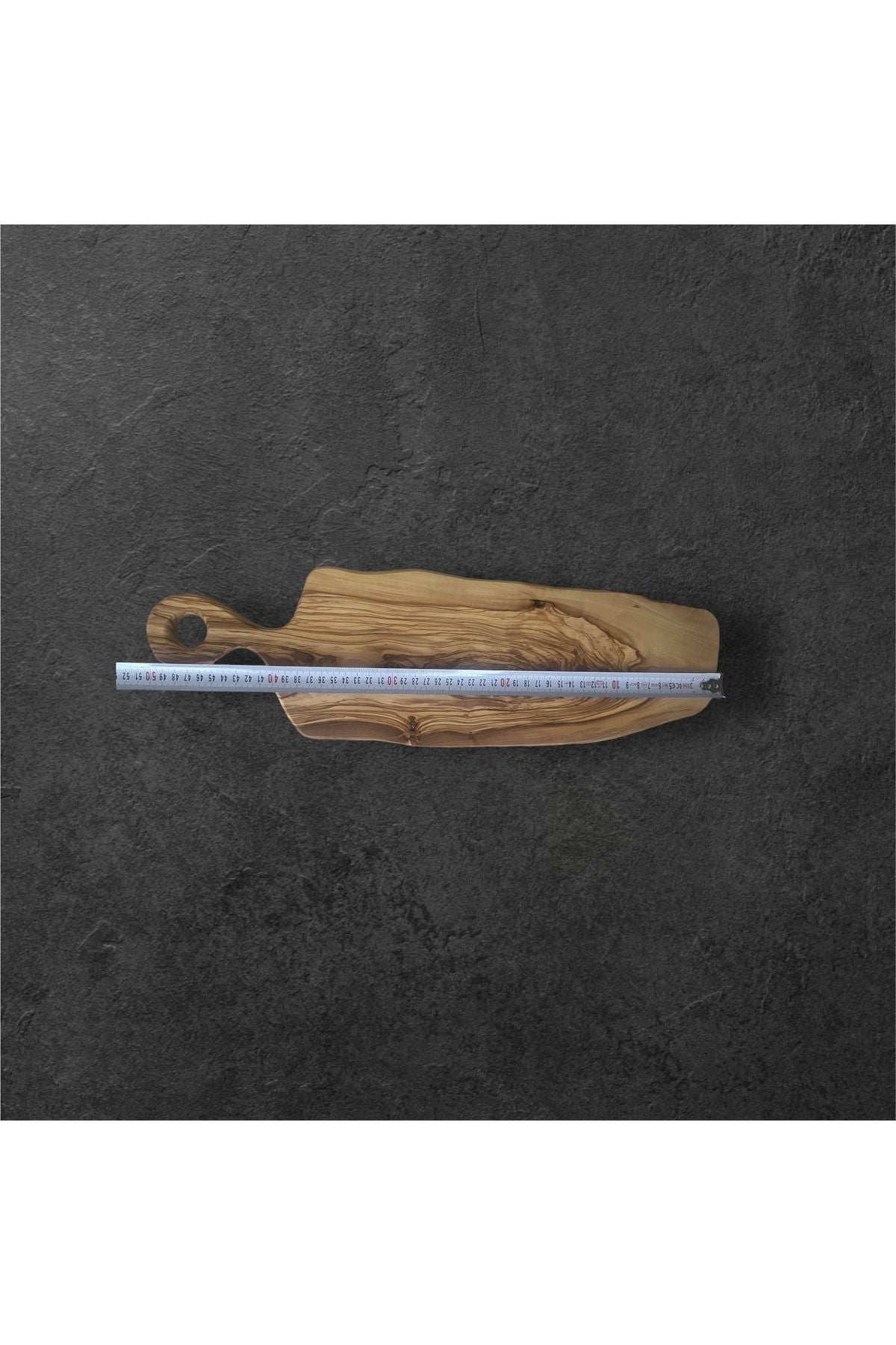 Olive Wood Handmade Cutting Board / Serving Board with Handle ZT5