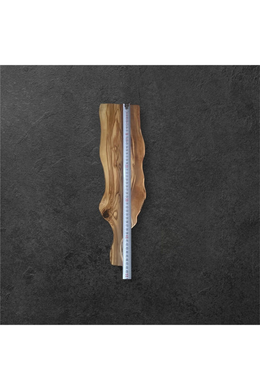 Olive Wood Handmade Cutting Board / Serving Board with Handle ZT7