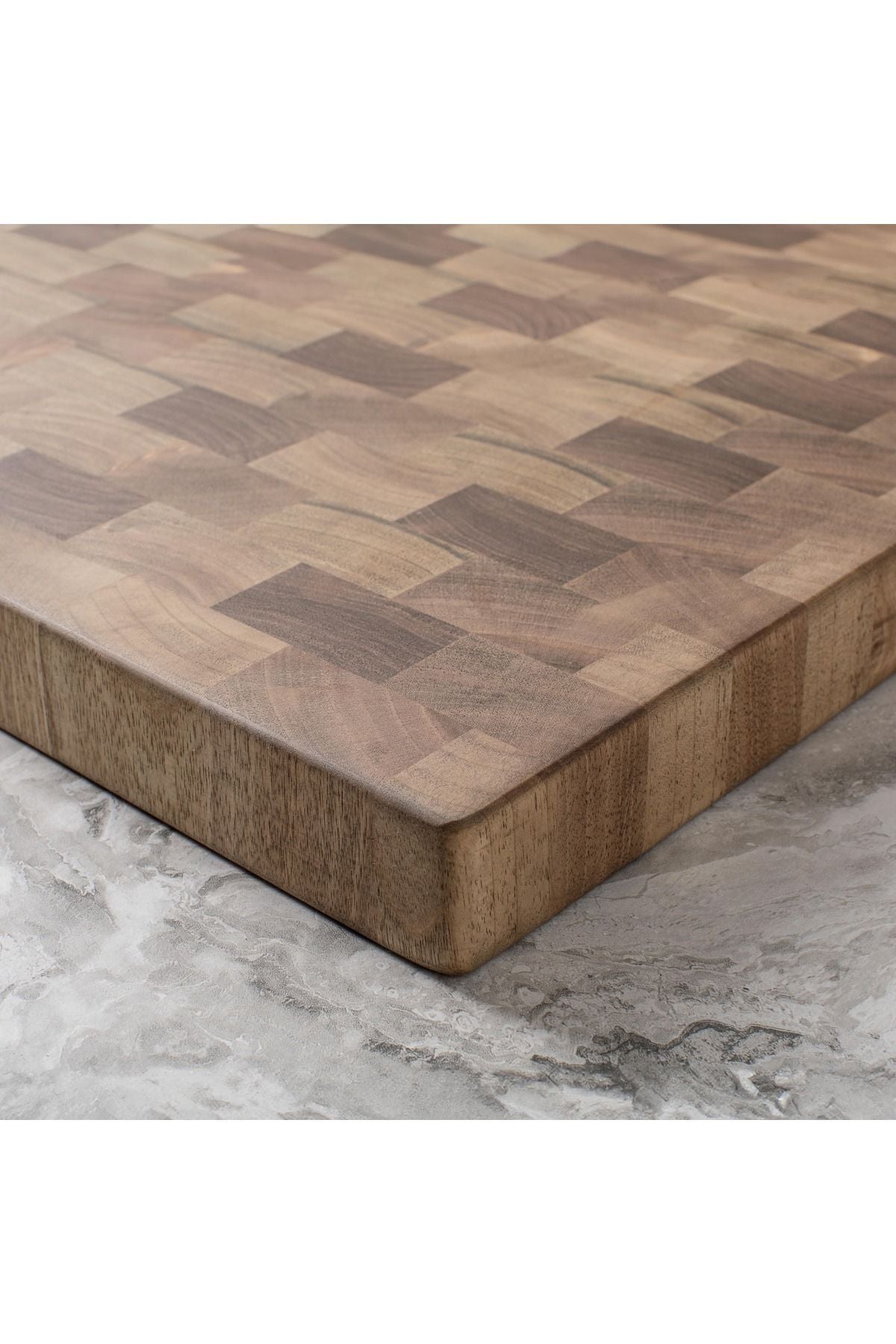 HalohopeDesign End Grain Walnut Handmade Wooden Cutting Board | Presentation, Serving and Decorative Use