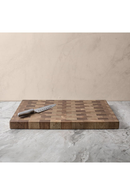 HalohopeDesign End Grain Walnut Handmade Wooden Cutting Board | Presentation, Serving and Decorative Use